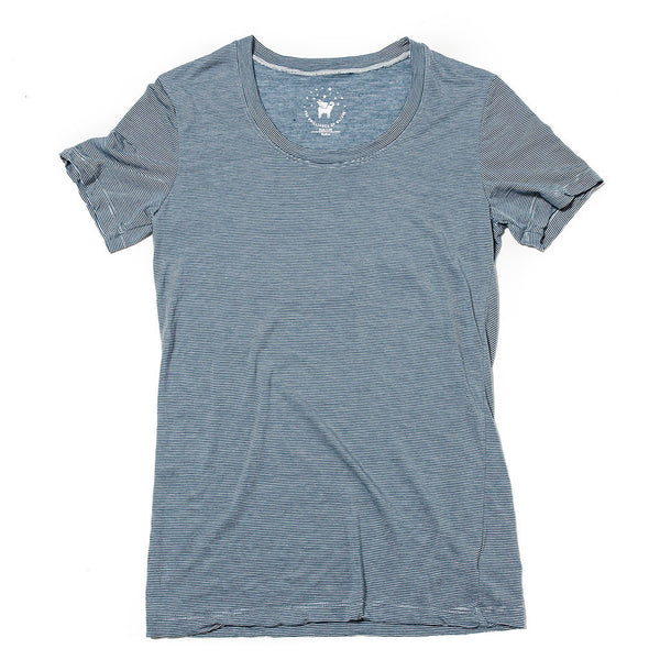 Women's Castaway Tee--Superior Stripe